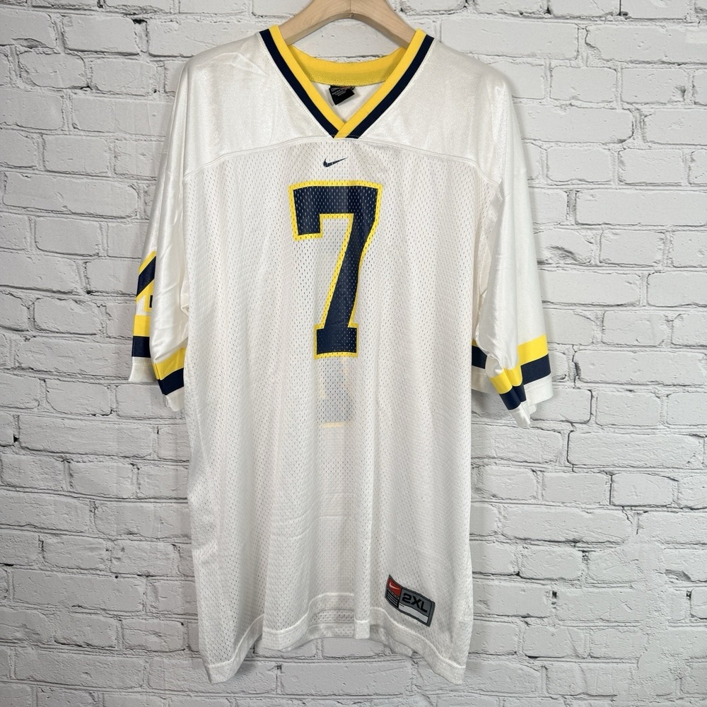 Vintage Michigan Wolverines Football Jersey XXL 2000 Nike Team Drew Henson #7‎